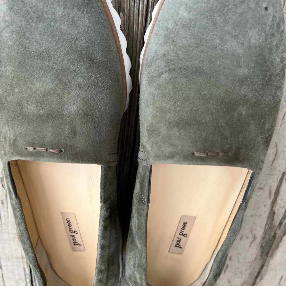 Paul Green Women's Roger Suede Leather Loafer, Size 8 - Picture 7 of 16